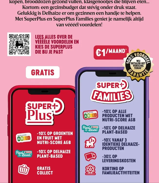 Promotie: Delhaize SuperPlus & SuperPlus Families
