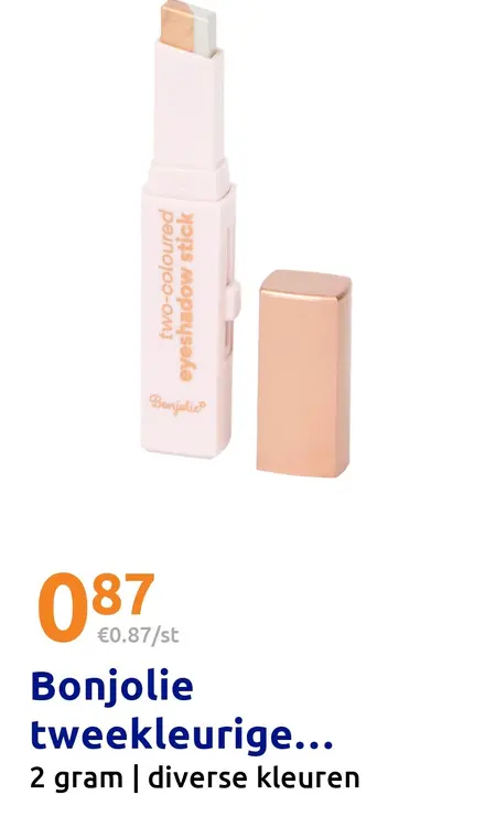 Aanbieding: Bonjolie tweekleurige...