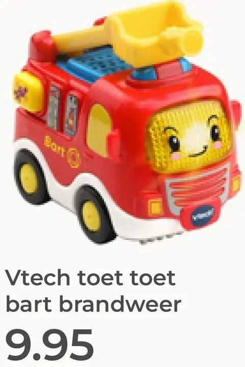Aanbieding: Toet toet bart brandweer