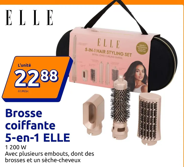 Offre: Brosse coiffante 5-en-1