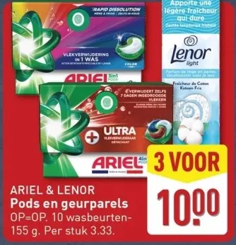 Aanbieding: Pods en geurparels