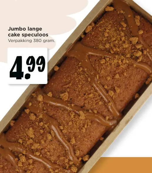 Promotie: Lange cake speculoos