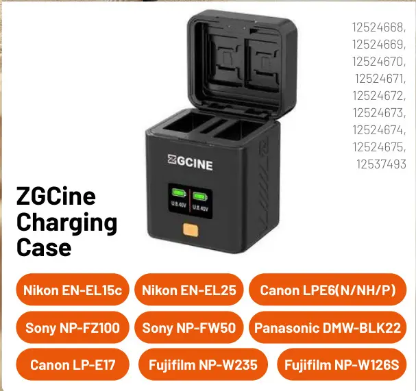 Aanbieding: ZGCine Charging Case