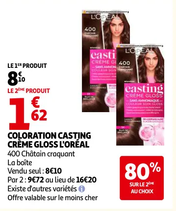 Promotie: Coloration casting crème gloss