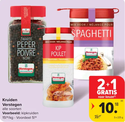 Promotie: Kruiden