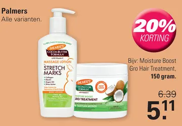 Aanbieding: Moisture Boost Gro Hair Treatment
