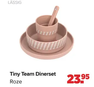 Aanbieding: Tiny Team Dinerset