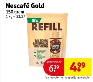 Promotie: Nescafé Gold