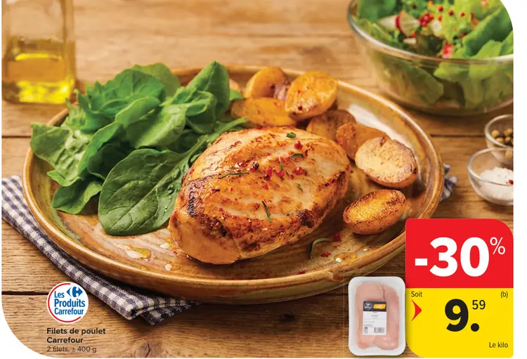 Offre: Filets de poulet