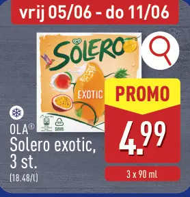 Promotie: Solero exotic