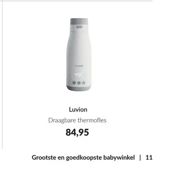 Aanbieding: Luvion Draagbare Thermofles