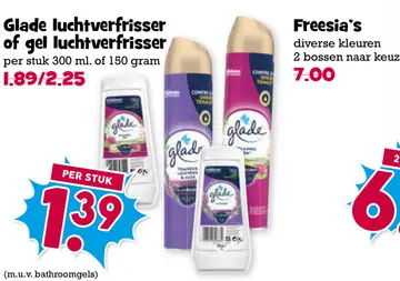 Aanbieding: Glade luchtverfrisser of gel luchtverfrisser