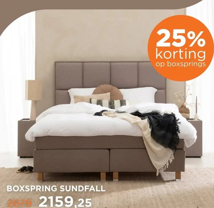 Aanbieding: Boxspring sundfall