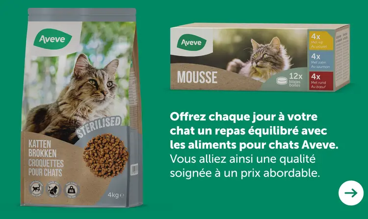 Offre: Aveve Cat Food
