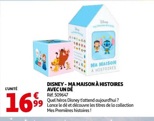 Promotie: Ma maison à histoires avec un dé
