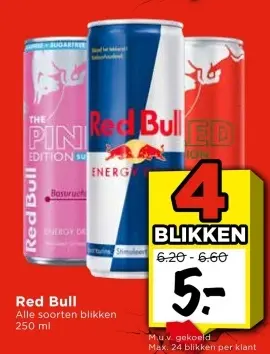 Aanbieding: Red Bull