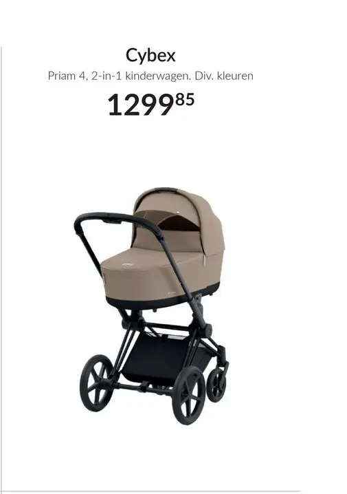 Aanbieding: Priam 4, 2-in-1 kinderwagen