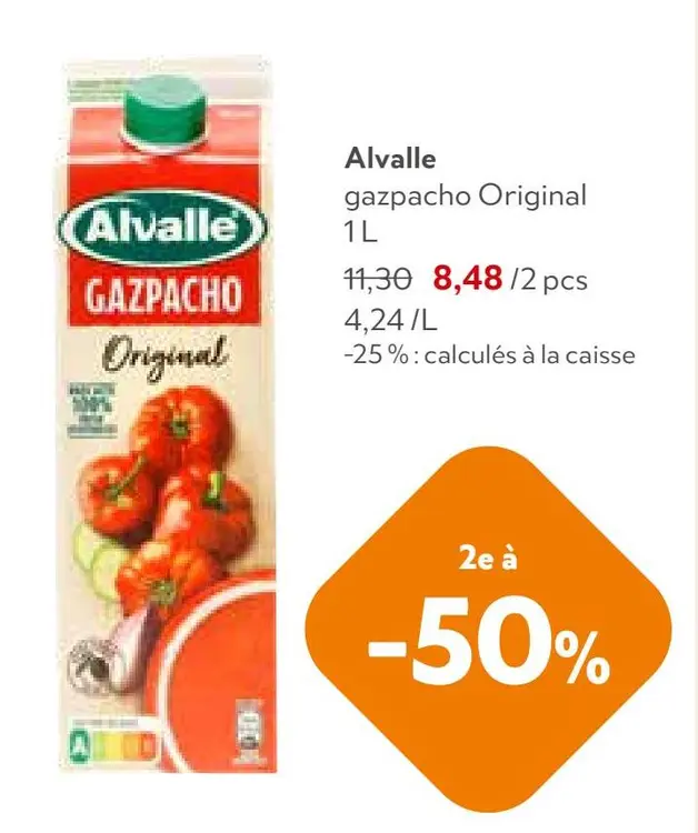 Offre: Alvalle gazpacho Original