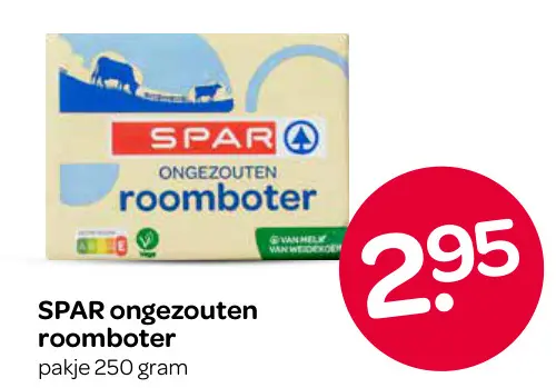 Aanbieding: Ongezouten roomboter