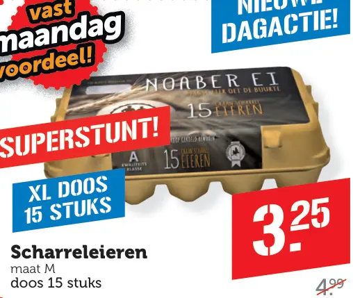 Aanbieding: Scharreleieren maat M