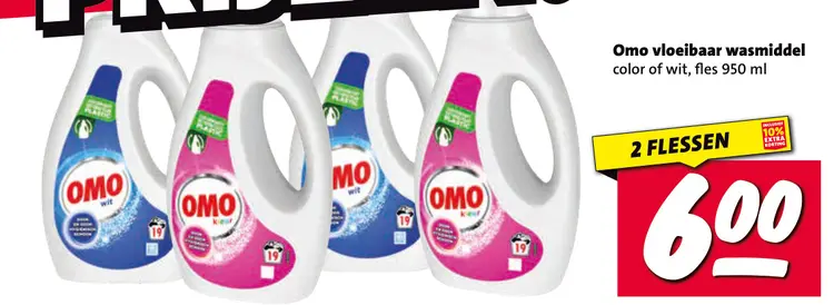Aanbieding: Omo vloeibaar wasmiddel