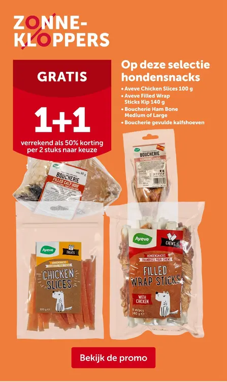 Promotie: Hondensnacks