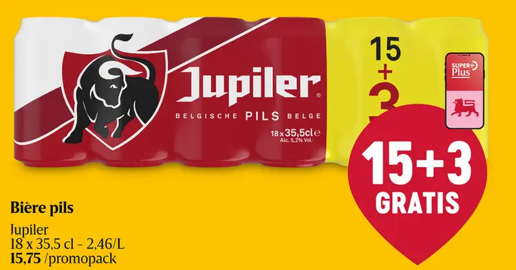 Offre: Pils | 5,2% alc | 15+3