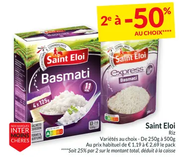 Offre: Saint Eloi Riz