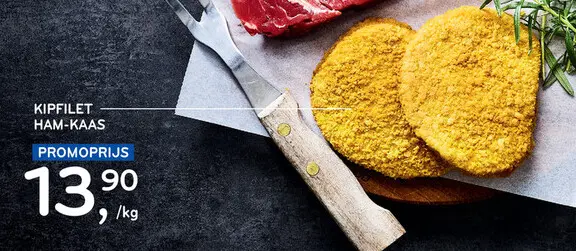 Promotie: Kipfilet ham-kaas