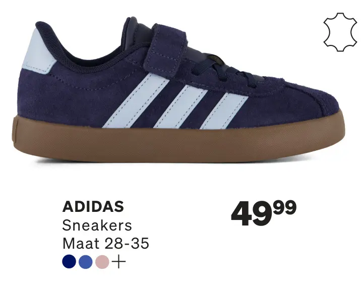 Aanbieding: Sneakers VL Court 3.0 Blauw Suede
