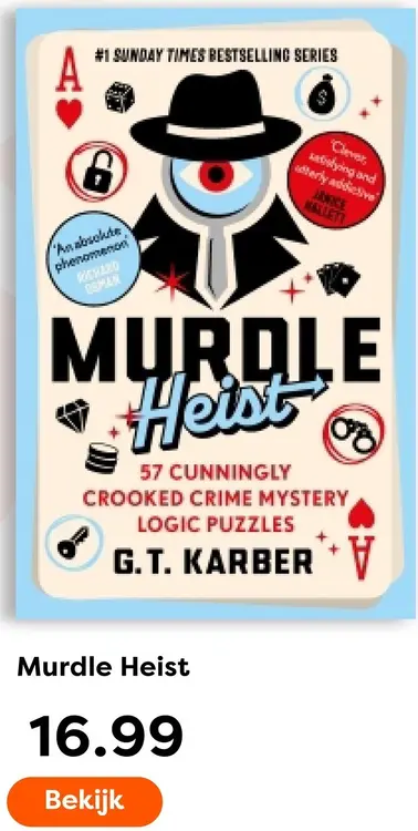 Aanbieding: G.T. Karber Murdle Heist