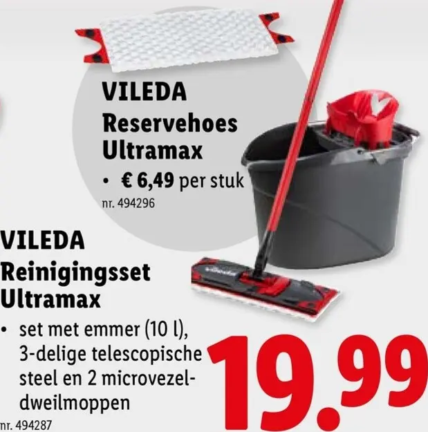 Promotie: Reinigingsset Ultramax