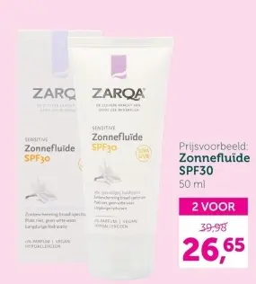 Promotie: Zonnefluïde SPF30
