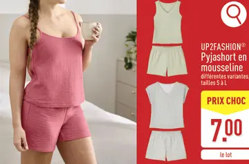Offre: Pyjashort en mousseline