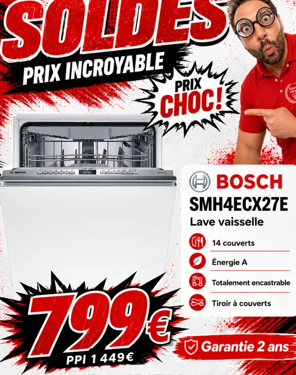 Promotie: Smh4ecx27e Lave vaisselle