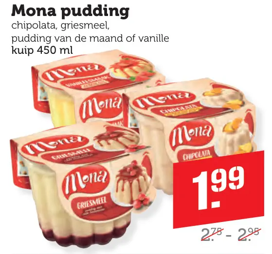 Aanbieding: Pudding