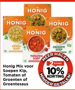 Aanbieding: Mix voor Soepen Kip, Tomaten of Groenten of Groentesaus