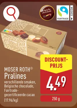 Promotie: Pralines