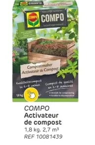 Offre: Activateur de compost