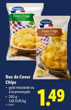 Offre: Chips