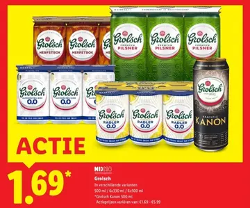 Aanbieding: Grolsch