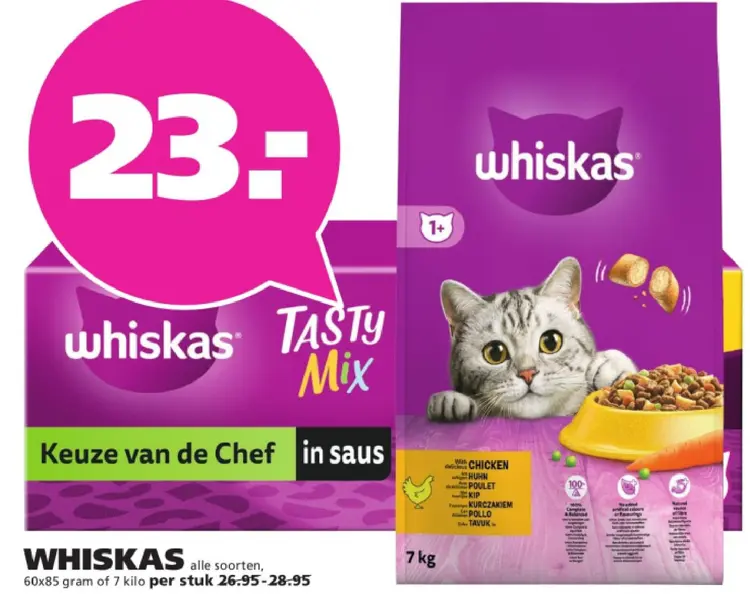 Aanbieding: Whiskas