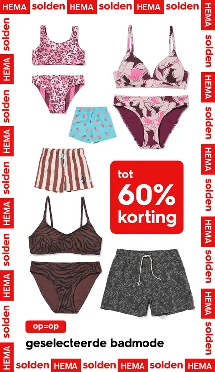 Promotie: Geselecteerde badmode
