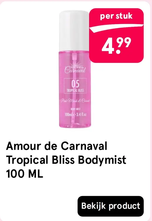 Aanbieding: Amour de Carnaval Tropical Bliss Bodymist