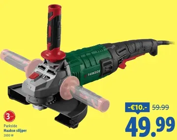 Aanbieding: Parkside Haakse slijper