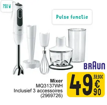 Aanbieding: Mixer MQ3137WH