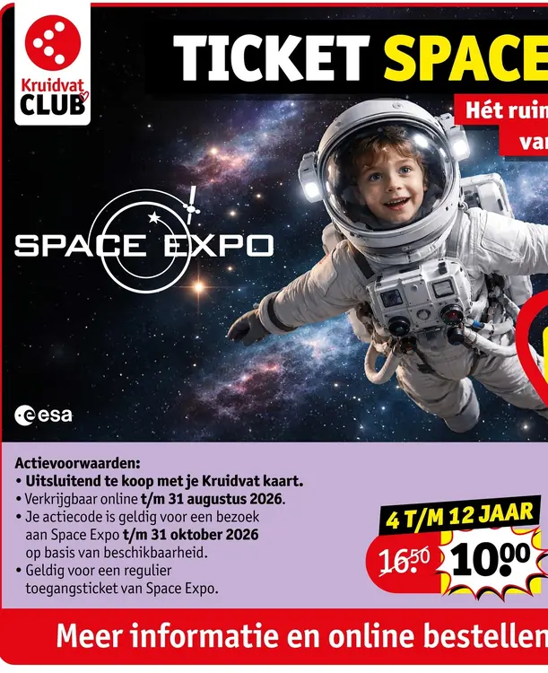Aanbieding: Ticket space expo