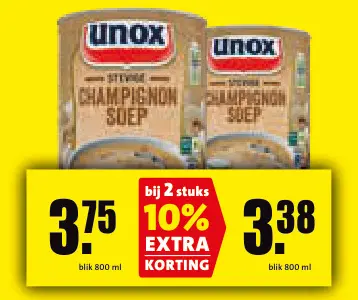 Aanbieding: Champignon Soep