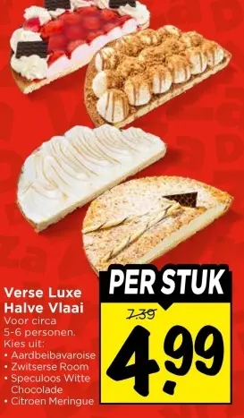 Verse Luxe Halve Vlaai