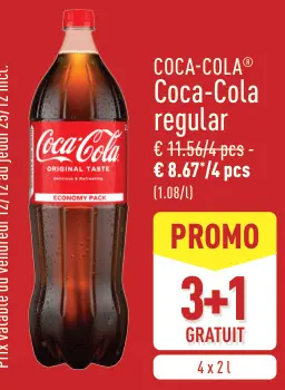 Offre: Coca-Cola regular